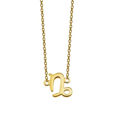 Zodiac Steenbok Ketting Gold-plated ZN001G Jwls4u