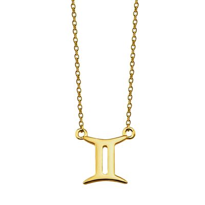 Zodiac Tweelingen Ketting Goldplated ZN006G Jwls4u