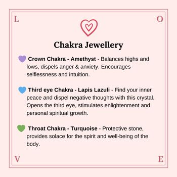 Collier Chakra - Or 3