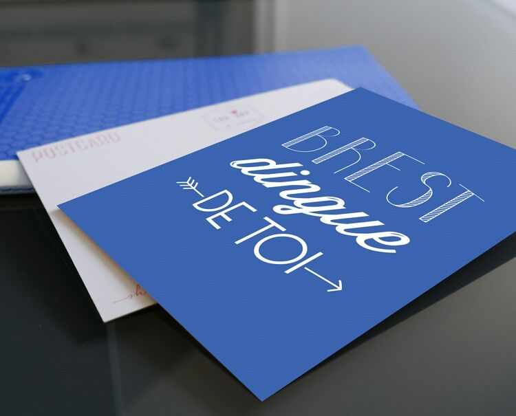 Postcard | Brest crazy about you