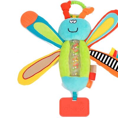 Dolce Classic activity cuddly dragonfly Dipsy - 21 cm