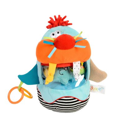 Dolce Classic activiteitenknuffel walrus Walter - 30 cm