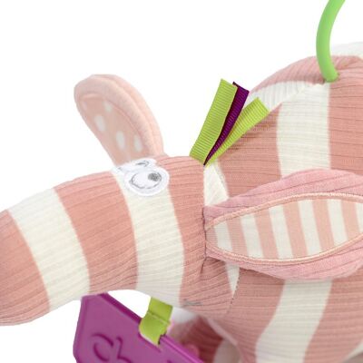 Dolce Primo Aktivitätskuscheltier Ameisenbär Alice - 18 cm