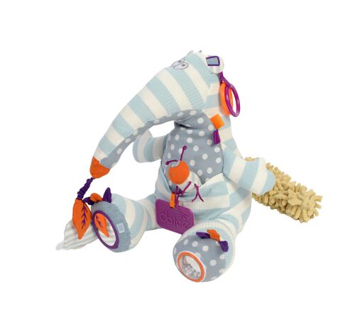 Dolce Primo activity cuddly toy anteater Anthony - 33 cm