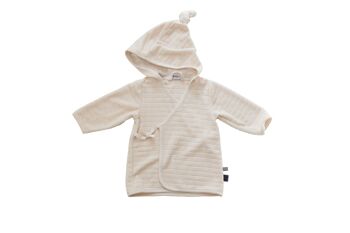 Snoozebaby Peignoir Coton Bio Peach Blush - Taille 62/68 1