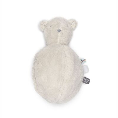 Snoozebaby Plush Toy Rattle Bear Bobby - Stone Beige
