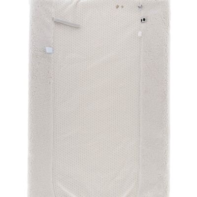 Snoozebaby Organic Changing Pad Cover Stone Beige - 45x70 cm