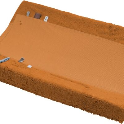 Snoozebaby Organic Changing Pad Cover Toffee - 45x70 cm