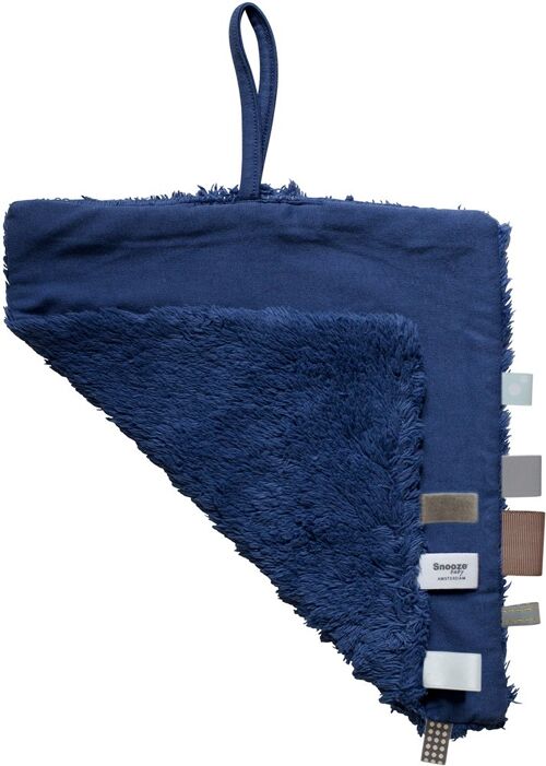 Snoozebaby Organic Cuddle Cloth Blue Nights - 25x25 cm