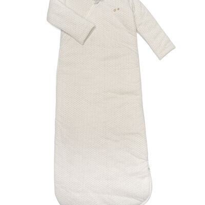 Snoozebaby Organic Sleeping Bag Long Sleeve Stone Beige - 3-9 months