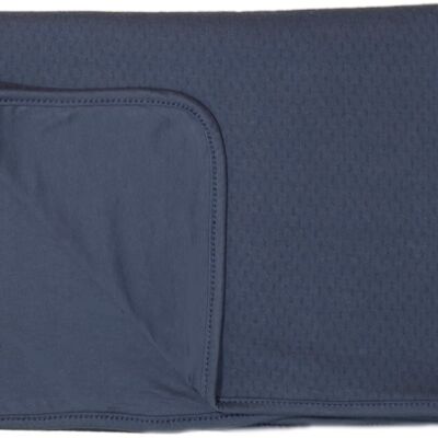 Snoozebaby Organic Crib Blanket Blue Nights - 75x100 cm
