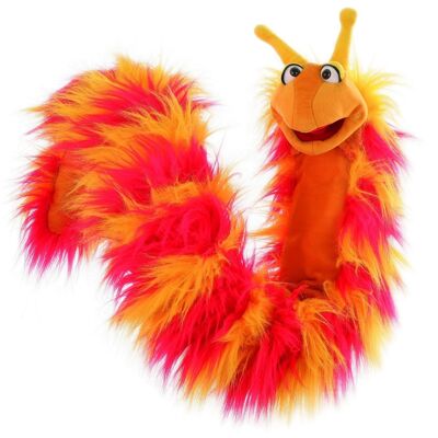 Reni la chenille géante W256 / marionnette à main / animaux jouets à main