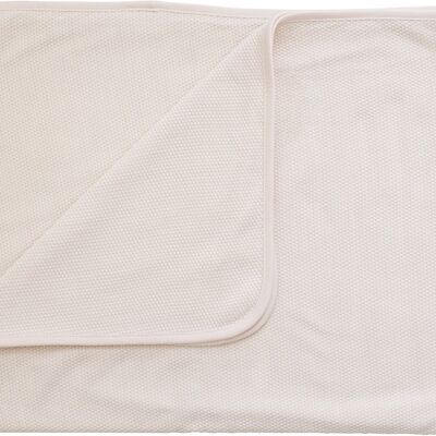 Snoozebaby Organic Crib Blanket Peach Blush - 75x100 cm