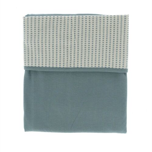 Snoozebaby Organische Wiegdeken Smokey Green - 100x150 cm