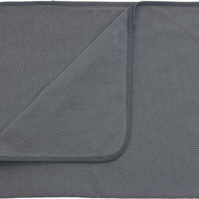 Snoozebaby Organic Crib Blanket Storm Gray - 75x100 cm
