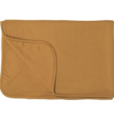 Snoozebaby Organic Crib Blanket Toffee - 75x100 cm