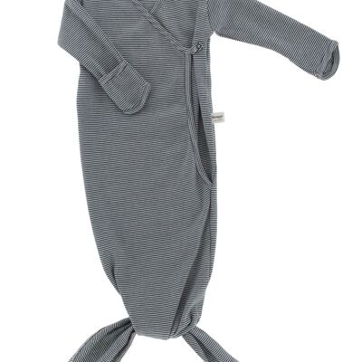 Snoozebaby Gigoteuse & Pack en 1 Pingouin Gris Chiné - 3-6 mois