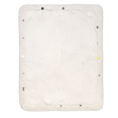 Snoozebaby Spiel-/Laufstallmatte Cheerful Playing Stone Beige - 75x95 cm