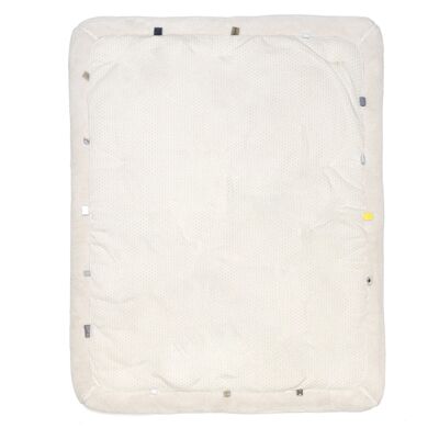 Snoozebaby play/playpen mat Cheerful Playing Stone Beige - 75x95 cm