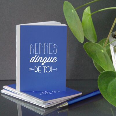 Small Notebook | Rennes crazy about you | A6
