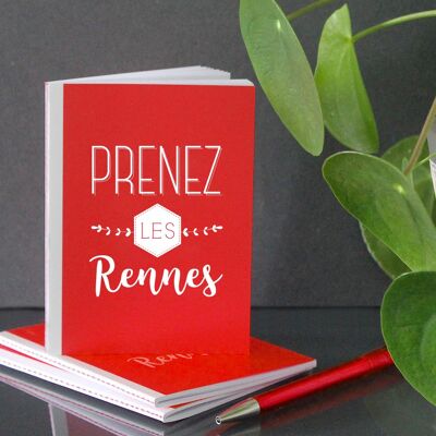Cuaderno pequeño | Tome el Rennes | A6