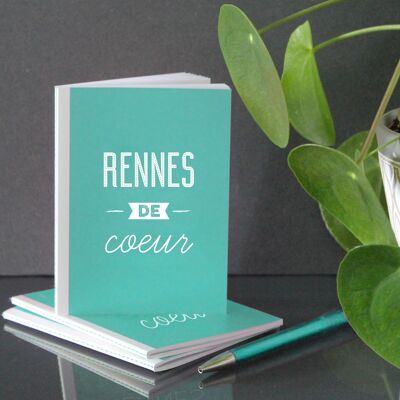 Cuaderno pequeño | Reno de corazones | A6