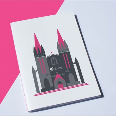 Quimper-Notizbuch | Kathedrale Saint-Corentin | UM 5