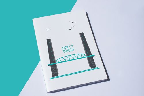 Cahier Brest | Pont de Recouvrance | A5