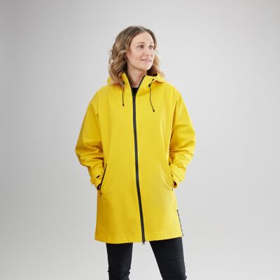 Human Visibility Raincoat Yellow for Ladies