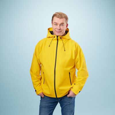 Human Visibility Raincoat Yellow