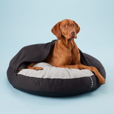 Recovery Burrow Bed Grey - 90 cm