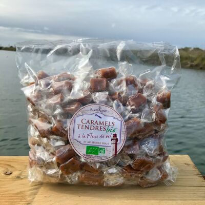 Soft caramels 1kg ORGANIC - RIVESALINE