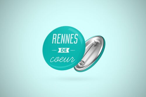 Badge | Rennes de cœur