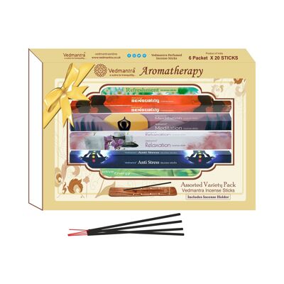 Vedmantra Assorted Incense Stick Gift Set - Aromatherapy