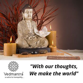 Bâtonnets d'encens Vedmantra Vintage Collection - Méditation Mantra 8