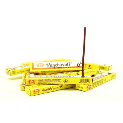 Panchavati Dhoop Sticks - paquete de 12