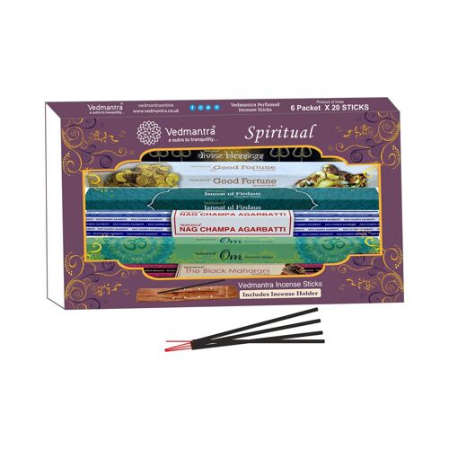 Vedmantra Assorted Incense Stick Gift Set - Spiritual