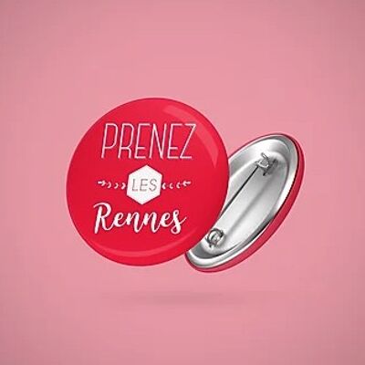 Badge | Prenez les Rennes