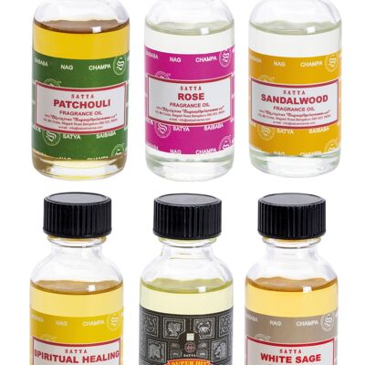 Huile parfumée assortie Satya