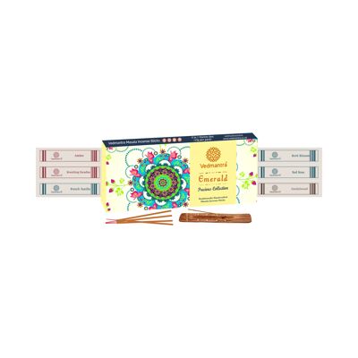 Vedmantra Precious Collection Incense Sticks - Emerald