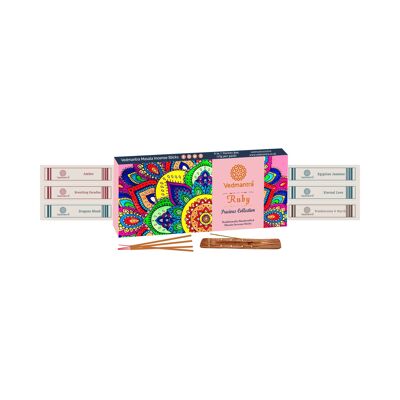 Vedmantra Precious Collection Incense Sticks - Ruby