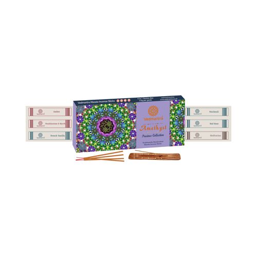 Vedmantra Precious Collection Incense Sticks - Amethyst