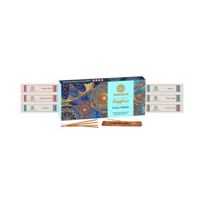 Bastoncini di incenso Vedmantra Precious Collection - Zaffiro