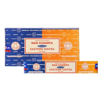 Satya Multiple Nag Champa Combo Bâtons d'encens - Paquet de 12 (192 grammes) 6