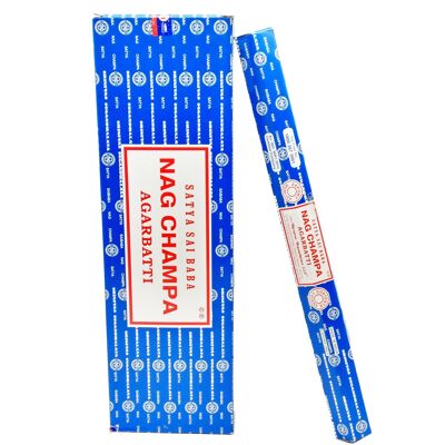 Satya Nag Champa Garden Sticks - 6 packs of 16" garden sticks