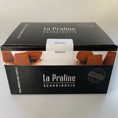 Salted truffle pralines