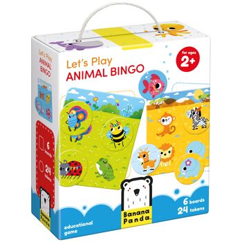 Jouons au bingo des animaux 2+ 2