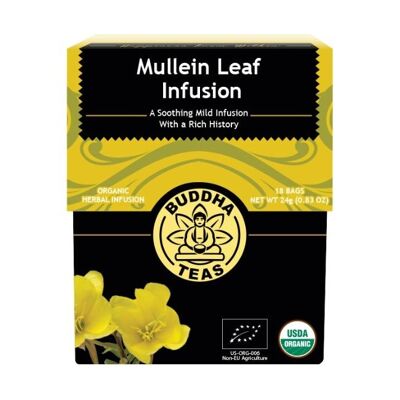 Organic Mullein Leaf Infusion (18 tea bags)