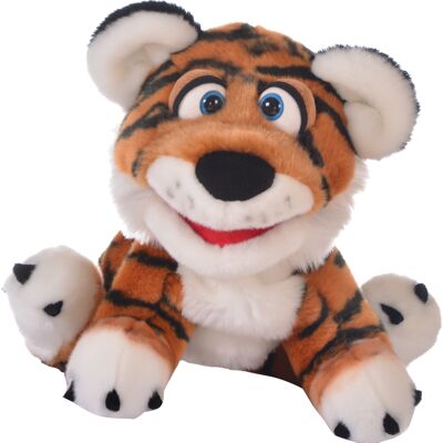 Paco the Tiger W786 / burattino a mano / animale giocattolo a mano