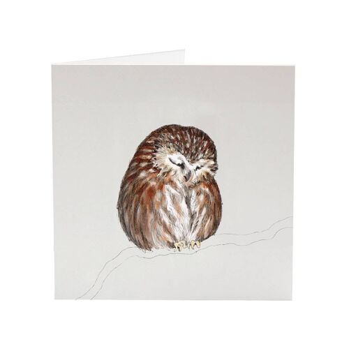 Archie the Owl - All Creatures greeting card